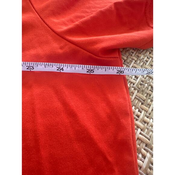 Miami Hurricanes adidas Short Sleeve Shirt men Orange Used XXL TOPS-119615 - Picture 5 of 6